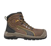 Puma Safety Boots Work Shoes Mens Sierra Nevada Mid Brown Leather Composite Cap