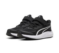 Puma Skyrocket 2 Junior Running Shoes | UK J12 in Black/Puma White/Puma Silver