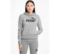Puma Slim Fit Hoodie Light Grey Marl