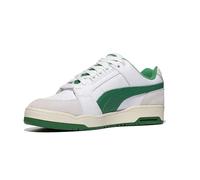 PUMA Slipstream Lo Retro Mens Shoes Size 10.5, Color: White/Green/Egret