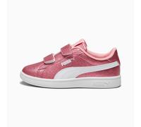 PUMA Smash 3.0 Glitz Glam Sneakers Kids, Peach Smoothie/White, size 12
