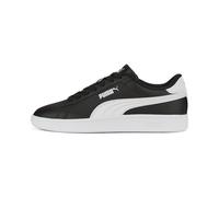 PUMA Smash 3.0 L JR Sneaker, Black White, 5.5 UK