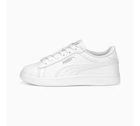 PUMA Smash 3.0 L Shoes Kids, White/Cool Light Grey, size 2