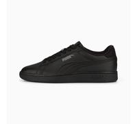 PUMA Smash 3.0 L JR Sneaker, Black-Shadow Gray, 5.5 UK