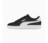 PUMA Smash 3.0 L JR Sneaker, Black White, 4 UK