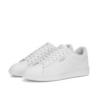 Puma Smash Vulc Junior Boys Trainers White/White 4 (37)