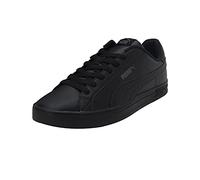 PUMA Smash Vulcan 3 Low Trainers Mens Triple Black 8 (42)