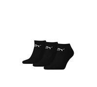Puma Sneaker Invisible Sneaker Boot Socks (Pack of 3) - Black, EU43-46