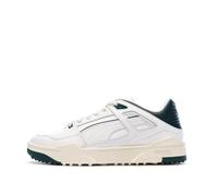 PUMA Sneakers White/Dark Green Slipstream, white, 9.5 UK