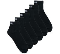 Puma Socks QUARTER PLAIN ECOM Pack de 6 in Black 6 / 8