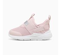 PUMA Soft Wired 2 SlipPUMATech Sneakers Toddlers, Mauve Mist/Silver/White, size 4.5