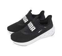 Puma Softride Carson Sliptech II 2 Black White Men Road Running Shoes 311724-01