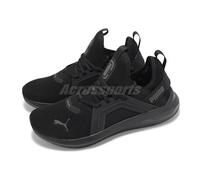 PUMA Unisex SOFTRIDE ENZO 5 Road Running Shoe, Black-Cool Dark Gray, 9 UK