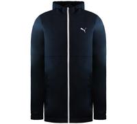 Puma Solid Mens Dark Slate Windbreaker Jacket - Grey - Size Medium