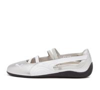 PUMA SpeedCat Ballet Metallic Shoes Women, Silver/White, size 6