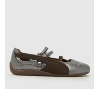 PUMA Speedcat Ballet Trainers in Brown & Grey UK 3 (EU 35½)