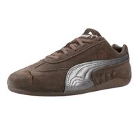 Puma Speedcat Lux 408198 Men's Women's Suede Trainers, 01 Chocolate Gum, 24.0 cm