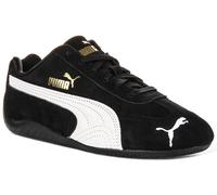 Puma Speedcat OG Racetrack Suede Juniors Trainers black white UK 3 - 6