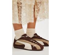 Puma Speedcat Plus Quilted Sneakers at Free People in Espresso Brown/Warm White, Size: US 5.5 M - female