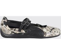 Puma Speedcat Python Print Leather Ballerinas - Size: 6½ - female
