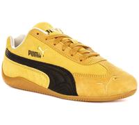 Puma Speedcat Racetrack Street Low Suede Womens Trainers Yellow Black UK 3 - 8