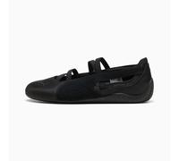 PUMA SpeedCat Satin Ballet Sneakers Women, Black/Cool Dark Grey, size 3