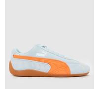 PUMA SpeedCat OG Sneakers Unisex, Sea Glass/Orange Glo, size 4