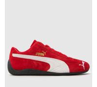 PUMA Speedcat Trainers in White & Red UK 4.5 (EU 37½)