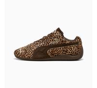 PUMA SpeedCat Wild Sneakers Women, Chocolate/Warm White, size 8.5