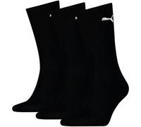 Puma Sport Lightweight Crew Socks – Unisex, 3 Pair, Black, UK 14