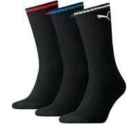 PUMA Unisex Crew Socken, Black, 12-13.5 UK