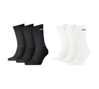 Puma Sport Lightweight Crew Sock (3 Pair) - 2.5-5 - White