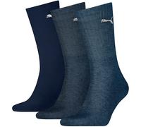 PUMA Unisex Crew Socken, Navy, 6-8 UK