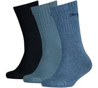 PUMA Unisex Kids Crew Socken, Denim Blue, 34 UK