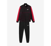 Puma SPORT Tracksuit black red - S