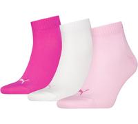 PUMA Sports Ankle Trainer Socks Unisex Quarters (3 Pair Packs) Everyday Comfort