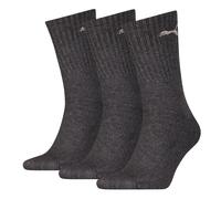 PUMA Sports Crew Cushioned Socks Plain Unisex (3 Pair Pack) Comfort & Support