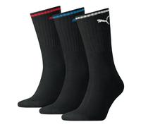 PUMA Unisex Crew Socken, Black, 12-13.5 UK