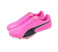 Puma Sprint 14.5 Pink Black Men Unisex Track and Field Running Spikes 311872-04