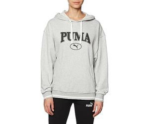PUMA Squad Hoodie FL Brand Sweatshirt Grey