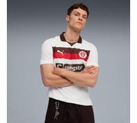 PUMA FC St. Pauli 25/26 Away Jersey Men, White/Espresso Brown, size Large
