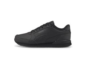 PUMA St Runner V3 L Jr, Unisex Children's Trainers, Black/White, 4 UK