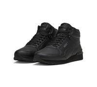 Puma ST Runner V4 MID (40289301) Mens High Top Black Comfortable Functional Lace Up Trainers Autumn Winter Comfortable Stylish Everyday Wear, Black, 6.5 UK