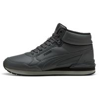 PUMA ST Runner V4 MID (40289301) Mens High Top Black Comfortable Functional Lace Up Trainers Autumn Winter Comfortable Stylish Everyday Wear, darkgray, 10 UK