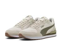 Puma Mens ST Runner V4 Suede Trainers Vapor Grey/Loden Green/Vapor Dust 6