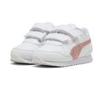 Puma St Runner V4 Sl Glitter V Inf Slip-on Trainers White EU 20 Kids