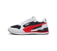 PUMA ST Runner v4 Unisex Mesh Sneakers, New Navy For All Time Red Silver Fog Black White, 12 UK