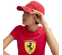 PUMA Standard Scuderia Ferrari Race Baseball Cap, Rosso Corsa SS25, One Size