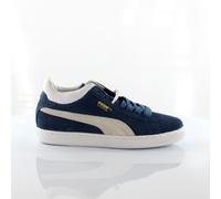 Puma Stepper Classic Blue Suede Leather Mens Trainers 355130 04 - Size UK 3.5