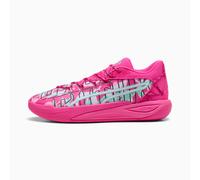 PUMA Stewie 4 Timeless Basketball Shoes Women, Electric Peppermint/Ravish, size 3